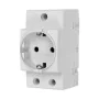 Power socket Revalco White 16 A by Revalco, Schuko sockets - Ref: S7914793, Price: 7,68 €, Discount: %