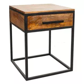 Nightstand Alexandra House Living Brown Black 61 x 57 x 61 cm by Alexandra House Living, Bedside Tables - Ref: D1630661, Pric...