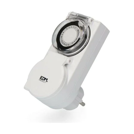 Programmer EDM 24 hours With lid IP44 3500 W 230 V 16 A by EDM, Timers - Ref: S7914796, Price: 9,06 €, Discount: %