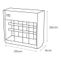 Elektrischer Mückenschutz EDM Silberfarben (33 x 9 x 26 cm) von EDM, Insektenbekämpfung - Ref: S7914821, Preis: 43,16 €, Raba...