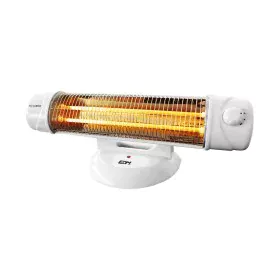 Stufetta al Quarzo EDM 07131 600-1200 W Bianco di EDM, Stufe alogene - Rif: S7914870, Prezzo: 32,91 €, Sconto: %