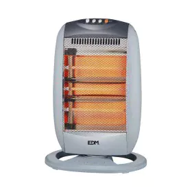 Quartz Heater EDM 07136 Black 1200 W by EDM, Halogen Heaters - Ref: S7914873, Price: 33,01 €, Discount: %