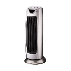 Calefactor Cerámico Eléctrico EDM Oscilante Gris 1000-2000 W de EDM, Calefactores y radiadores halógenos - Ref: S7914884, Pre...