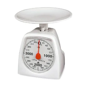 retro kitchen scales EDM White 4 Kg 16,5 x 11 x 13 cm by EDM, Kitchen Scales - Ref: S7914896, Price: 10,37 €, Discount: %