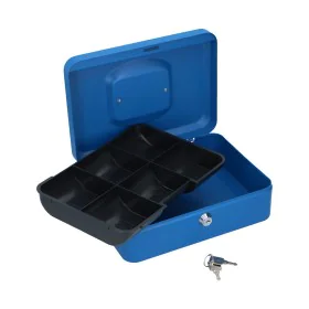 Cofre 25 x 16 x 9 cm Preto Aço de BigBuy Tools, Caixas-fortes - Ref: S7914939, Preço: 24,03 €, Desconto: %