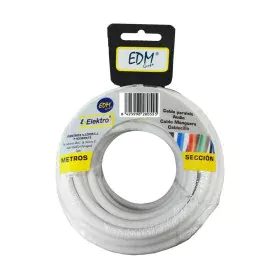 Cabo EDM 2 X 0,5 mm Branco 25 m de EDM, Cabos elétricos - Ref: S7915116, Preço: 12,10 €, Desconto: %