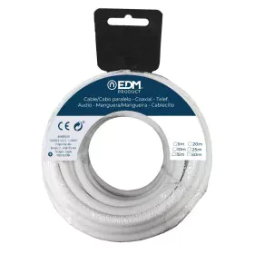 Cable de Interfaz Paralelo EDM 28099 3 x 1,5 mm Blanco 25 m de EDM, Cables paralelo - Ref: S7915182, Precio: 35,31 €, Descuen...