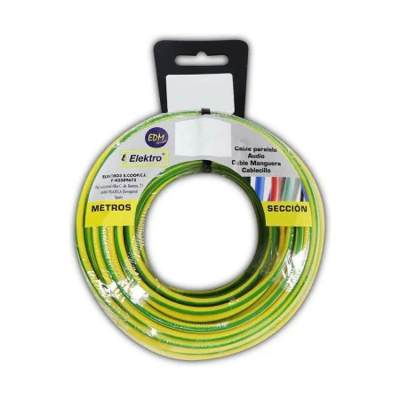 Câble EDM Bicolore 25 m 1,5 mm de EDM, Fils électriques - Réf : S7915286, Prix : 14,27 €, Remise : %