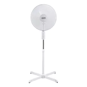 Ventilador de Pé EDM Branco 50 W 55 W de EDM, Ventiladores de pedestal - Ref: S7915501, Preço: 32,79 €, Desconto: %