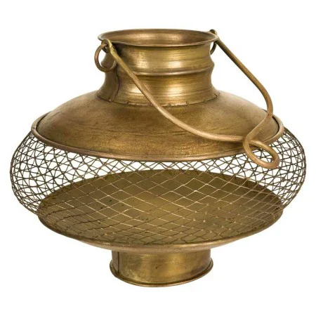 Vase Alexandra House Living Brass Iron 29 x 26 x 29 cm by Alexandra House Living, Vases - Ref: D1630670, Price: 48,00 €, Disc...