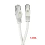 Cable de Red Rígido UTP Categoría 5e EDM Blanco 5 m de EDM, Cables Ethernet - Ref: S7916186, Precio: 5,54 €, Descuento: %