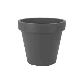 Pot Plastiken Anthracite polypropylène Ø 30 cm de Plastiken, Pots de fleurs - Réf : S7916524, Prix : 6,07 €, Remise : %