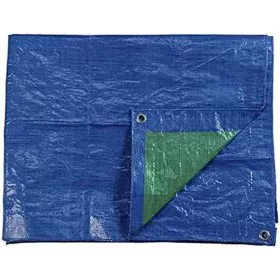 Awning EDM Double-sided Blue Green 90 g/m² 4 x 5 m by EDM, Tent Tarps - Ref: S7916531, Price: 12,83 €, Discount: %