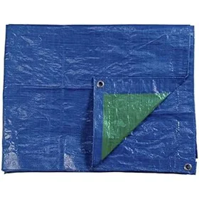 Auvent EDM Bleu Vert Double face 5 x 8 m 90 g de EDM, Bâches - Réf : S7916533, Prix : 23,92 €, Remise : %