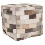 Pouffe Alexandra House Living Leather 44 x 44 x 44 cm by Alexandra House Living, Bean Bags - Ref: D1630676, Price: 141,27 €, ...