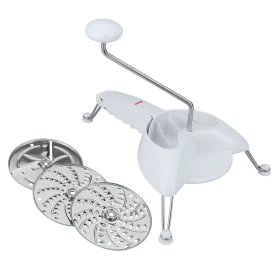 Grattugia Metaltex Gambe Bianco Acciaio inossidabile (Ø 24 cm) di Metaltex, Grattugie - Rif: S7916560, Prezzo: 17,11 €, Scont...