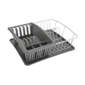 Draining Rack for Kitchen Sink Metaltex Grey (35 x 30 x 11 cm) by Metaltex, Draining Boards - Ref: S7916587, Price: 39,22 €, ...