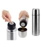 Thermos with Dispenser Stopper Excellent Houseware Stainless steel (0,75 L) by Excellent Houseware, Thermos flasks - Ref: S79...