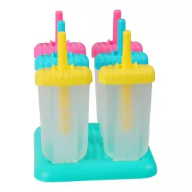 Ice-cream Mould Excellent Houseware Multicolour polypropylene 40 ml (6 Units) by Excellent Houseware, Ice Lolly & Ice Cream M...