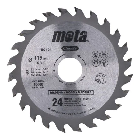 Cutting disc Mota sc124p by Mota, Blades - Ref: S7917199, Price: 5,86 €, Discount: %