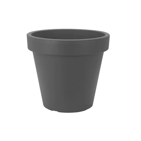 Pot Plastiken Anthracite polypropylène (Ø 35 cm) de Plastiken, Pots de fleurs - Réf : S7917260, Prix : 8,54 €, Remise : %