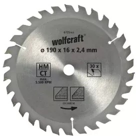 Disco de corte Wolfcraft 6733000 160 x 2,4 mm de Wolfcraft, Lâminas - Ref: S7917538, Preço: 18,54 €, Desconto: %