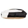 Cushion Alexandra House Living White Black Leather 10 x 48 x 48 cm by Alexandra House Living, Cushions - Ref: D1630684, Price...