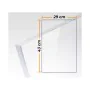 Placa Compossar Transparente 3 mm Metacrilato 29 x 43 cm de Compossar, Materiais para impressão em relevo - Ref: S7917655, Pr...