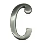 Letter EDM C Matt Nickel silver (10 cm) by EDM, House Numbers - Ref: S7917663, Price: 8,39 €, Discount: %