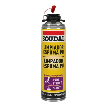 Polyurethan-Schaumreiniger Soudal 500 ml von Soudal, Schaumpistolen - Ref: S7917684, Preis: 8,01 €, Rabatt: %