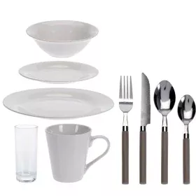 Dinnerware Set Excellent Houseware Stockholm Porcelain White 36 Pieces by Excellent Houseware, Combination Sets - Ref: S79178...