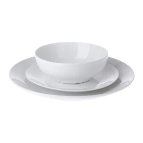 Set di Stoviglie Bianco Porcellana (12 Unità) di BigBuy Home, Servizi combinati - Rif: S7917857, Prezzo: 40,00 €, Sconto: %