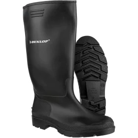 Botas de agua Dunlop Negro Poliéster PVC de Dunlop, Calzado de trabajo - Ref: S7917884, Precio: 17,11 €, Descuento: %