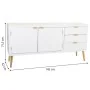 Aparador Alexandra House Living Branco Dourado Madeira MDF 42 x 71 x 145 cm de Alexandra House Living, Armários e aparadores ...