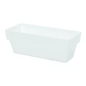 Floreira Plastiken Limited Branco (12 x 30 cm) de Plastiken, Vasos - Ref: S7918087, Preço: 5,97 €, Desconto: %