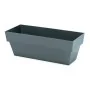 Vaso rettangolare da Balcone Plastiken Limited Antracite 12 x 30 cm di Plastiken, Balconiere - Rif: S7918089, Prezzo: 4,62 €,...