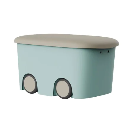 Caja Multiusos Plastiken 88100 Infantil Menta 45 L (59 x 38 x 32 cm) de Plastiken, Cajas y arcones de almacenaje - Ref: S7918...