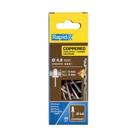 Remaches Rapid 5001467 Broca Ø 4,8 x 12 mm Cobre Aluminio (50 Unidades) de Rapid, Remaches y roblones - Ref: S7918132, Precio...