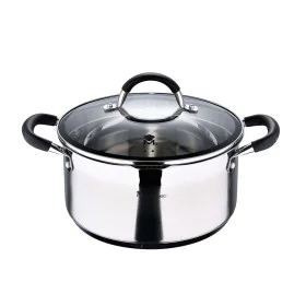 Casserole avec Couvercle Masterpro foodies bgmp-1502-bk Acier inoxydable (5 L) 24 x 12 cm de Masterpro, Faitouts - Réf : S791...