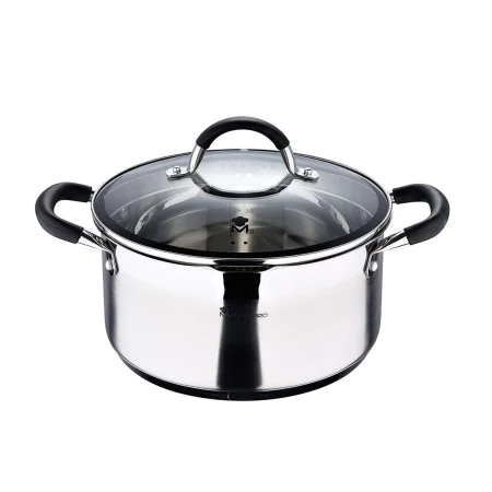 Casserole with lid Masterpro foodies bgmp-1502-bk Stainless steel (5 L) 24 x 12 cm by Masterpro, Casserole pans - Ref: S79181...