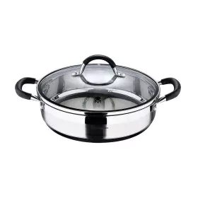 Casserole avec Couvercle Masterpro Acier inoxydable AISI 304 (3,8 L) 28 x 7 cm de Masterpro, Faitouts - Réf : S7918173, Prix ...