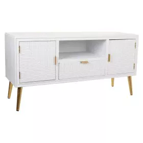 Aparador Alexandra House Living Branco Dourado 40 x 61 x 121 cm de Alexandra House Living, Armários e aparadores - Ref: D1630...