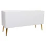 Aparador Alexandra House Living Branco Dourado 40 x 61 x 121 cm de Alexandra House Living, Armários e aparadores - Ref: D1630...