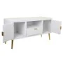 Credenza Alexandra House Living Bianco Dorato 40 x 61 x 121 cm di Alexandra House Living, Credenze e buffet - Rif: D1630693, ...