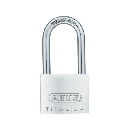 Key padlock ABUS Titalium 64ti/20hb20 Steel Aluminium Length (2 cm) by ABUS, Keyed Padlocks - Ref: S7918238, Price: 7,25 €, D...