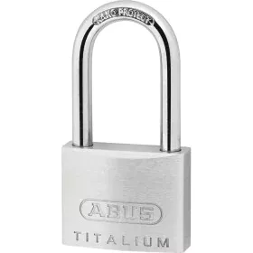 Cadeado com chave ABUS Titalium 64ti/40hb40 Aço Alumínio Comprido (4 cm) de ABUS, Cadeados com chave - Ref: S7918242, Preço: ...