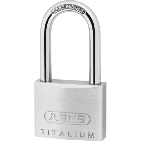 Tastensperre ABUS Titalium 64ti/40hb40 Stahl Aluminium Lang (4 cm) von ABUS, Vorhängeschlösser mit Schlüssel - Ref: S7918242,...