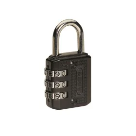 Candado de combinación ABUS 715/20 Negro Acero Zinc (2 cm) de ABUS, Candados de combinación - Ref: S7918253, Precio: 8,12 €, ...