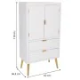 Armadio Alexandra House Living Bianco Dorato Legno MDF 36 x 118 x 62 cm di Alexandra House Living, Armadi - Rif: D1630694, Pr...