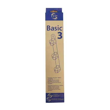 Tendedero Tarrés Basic 3 Poleas Blanco De pared 37 x 5 x 5 cm de Tarrés, Tendederos - Ref: S7918272, Precio: 15,26 €, Descuen...